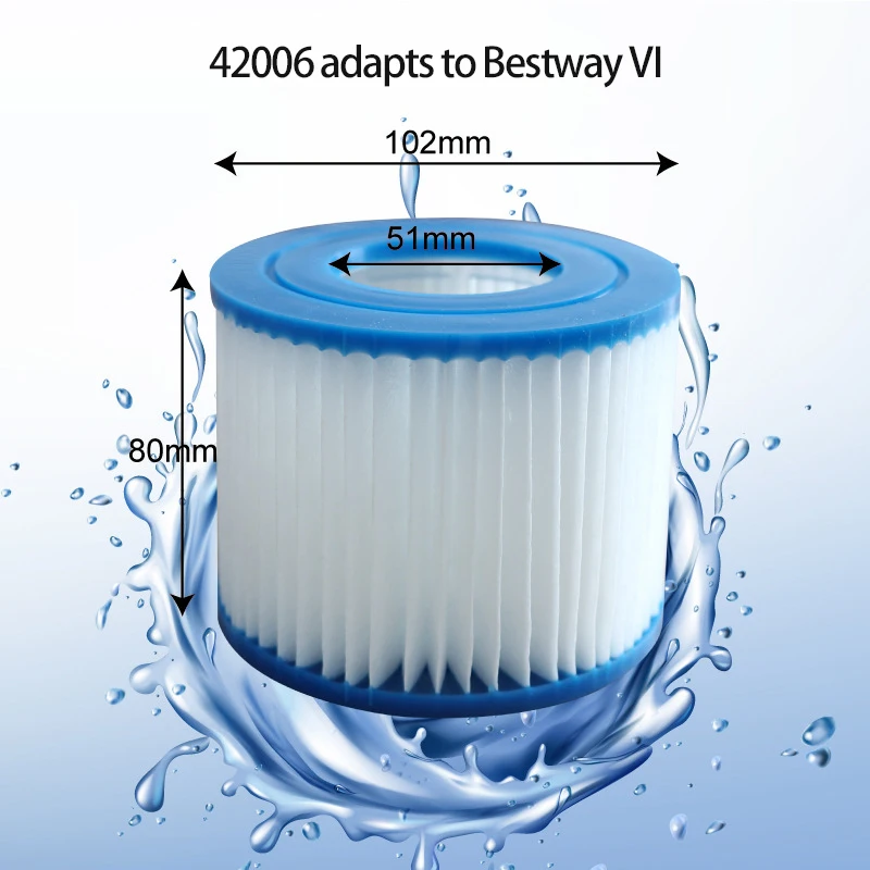 Replacement Cartridge Easy Maintenance High-quality Efficient Pool Maintenance Washable Filter Cartridge Innovative Cartridges