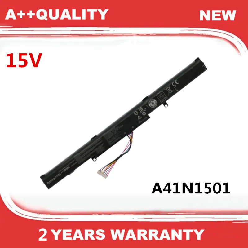 A41N1501 Laptop Battery For ASUS GL752JW GL752 GL752VL GL752VW N552 N552V N552VW N752 N752V N752VW Series