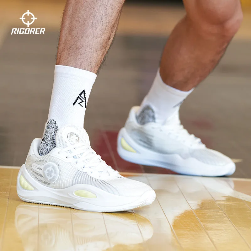 

RIGORER Basketball Shoes For Men Austin Reaves Signature Shoes Rigorer AR1 'Stars & Stripes' Wear-resistant Sports Sneakers