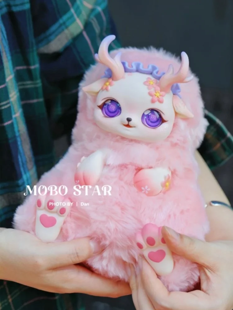 

Mobostar Blind Box Twelve Constellations Morning Dew Series Trend Play Toy Plush Figurine Toy Mysterious Surprise Box Cute Gift