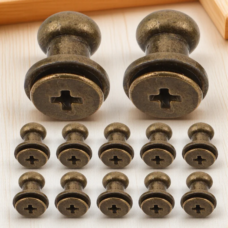 

30Pcs Household Door Knobs Stylish Cabinet Knobs Meticulous Processing Corrosion Resistant Furniture Supplies Easy Handling