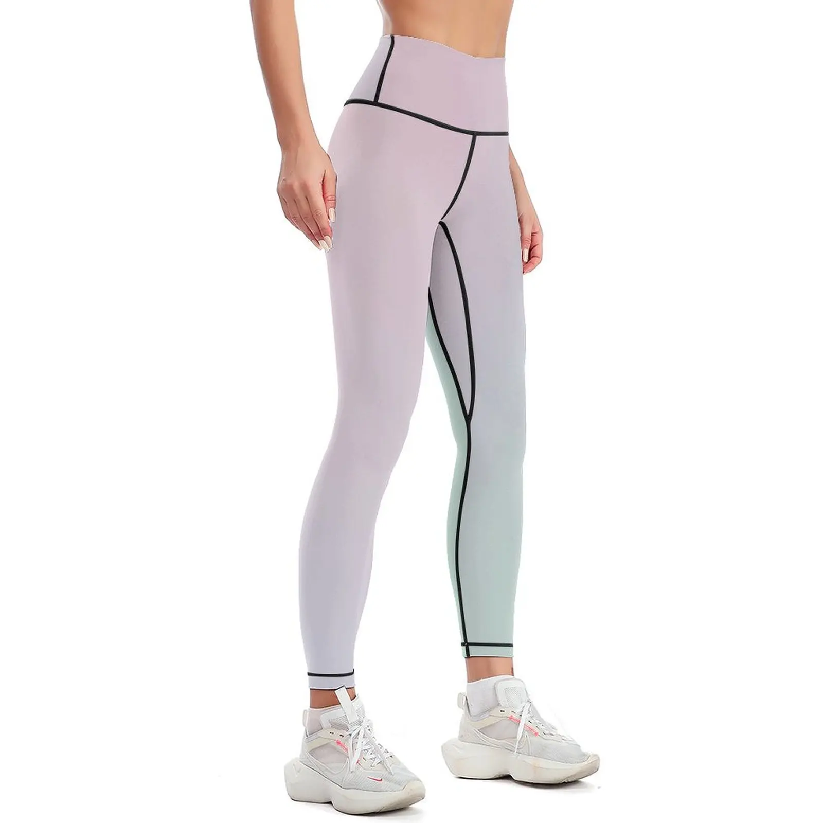 Pastel Gradient 2 Leggings joggers for gym clothing Womens Leggings