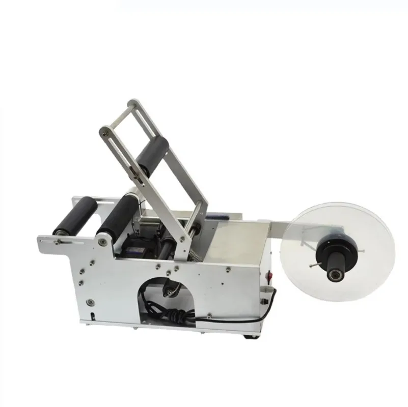 High Quality Semi Automatic Self Adhesive Round Bottle Labeling Equipment Factory Direct Price Label Applicator For Commercial L