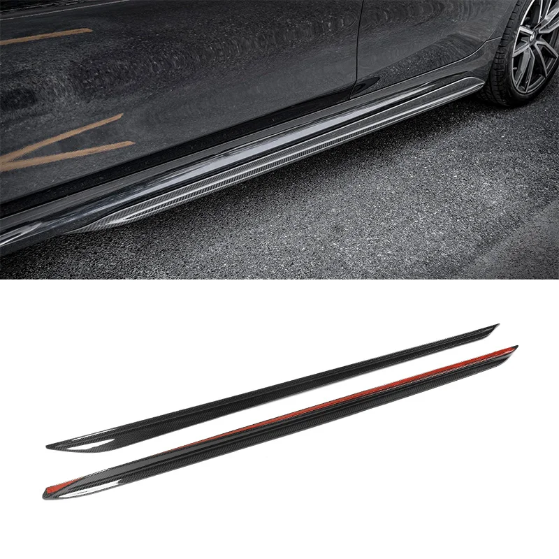 

MP Style Dry Carbon Fiber Side Skirt For BMW 3 Series G20 G21 Gloss Carbon Dry Carbon Side Skirt 2020+
