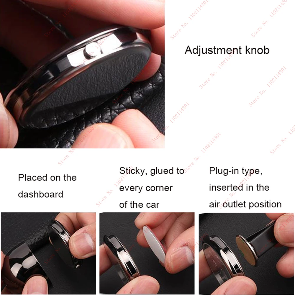 For Alfa Car Clock Car Watch Air Outlet Mini Decoration Car Dashboard Luminous Watch for Volkswagen Mercedes-Benz Jaguar Audi - Image 5