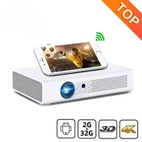 Byintek R19 Tragbare Full Hd 1080p 3d 4k Smart Wifi Android Spiel Led Dlp Mini Projektor Für Handy