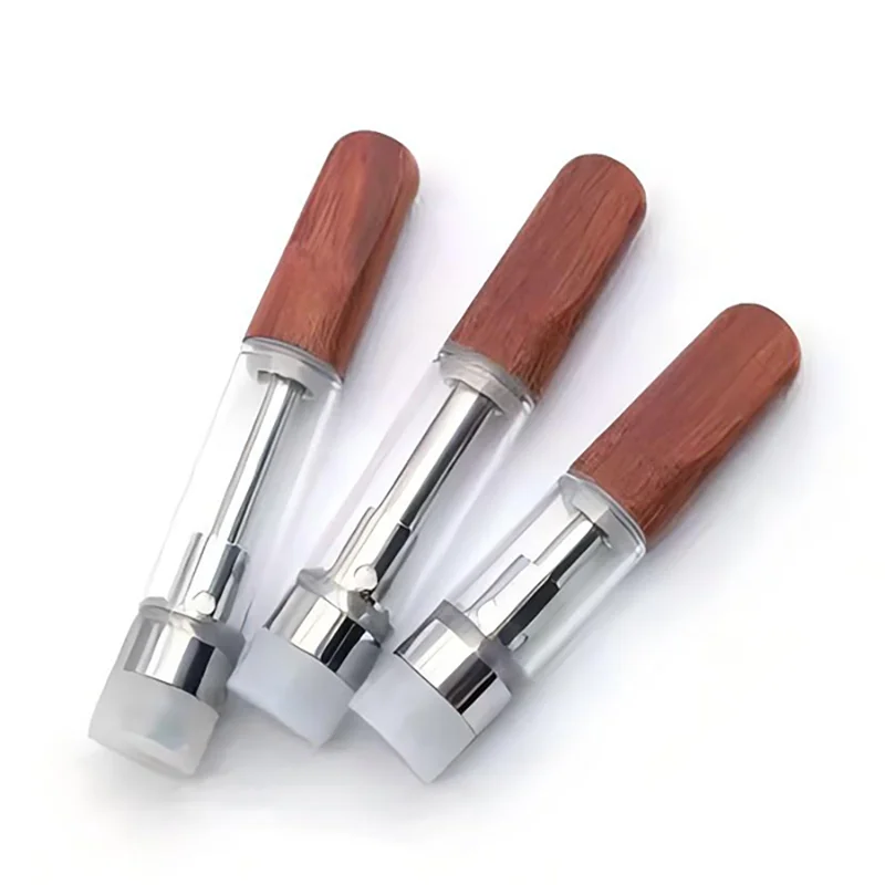 10 قطعة خرطوشة Vape الزجاجية الكاملة 0.8 مللي/1.0 مللي سعة ملف إيراميك فارغ 510 موضوع المتاح البخاخة السجائر الإلكترونية #5