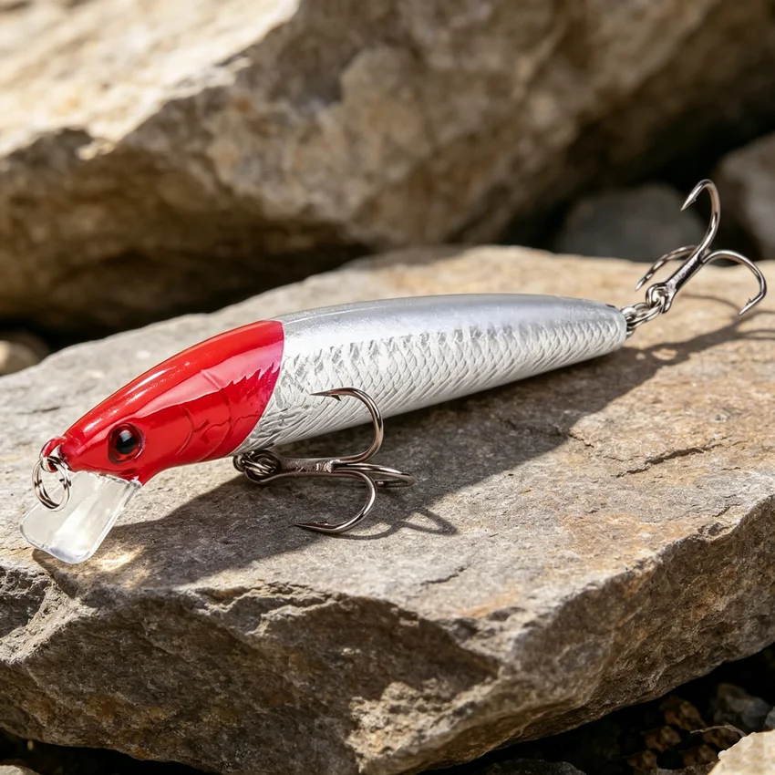 1Pcs Japanische Minnow Angeln Lockt Schwimmende Harte Bait95mm 7g Künstliche Köder Wobbler Crankbait Karpfen Barsch Pesca angelgerät – Detail 12