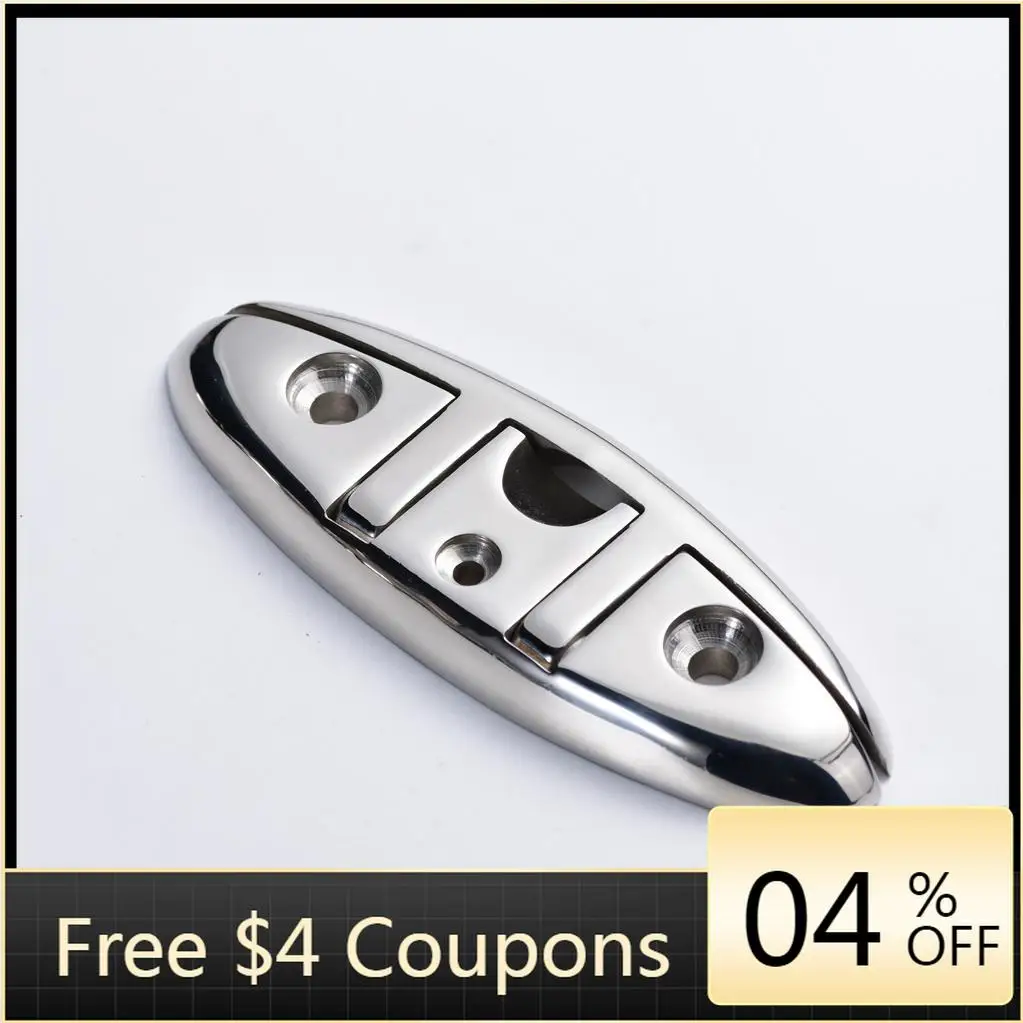 

STT Boat Accessories AISI316 Stainless Steel Boat Yacht Cleat Marine Cheap Folding Cleat