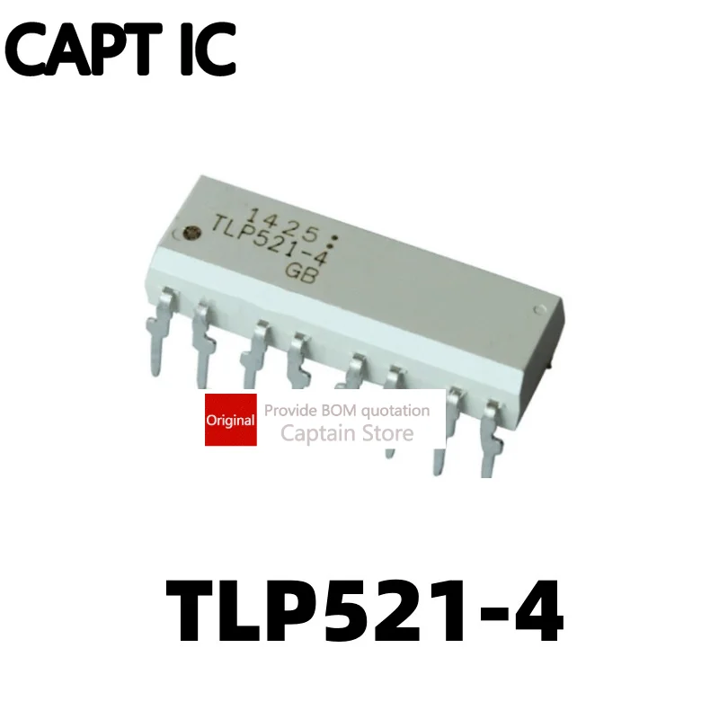 

5PCS TLP521-4 TLP521-4GB in-line DIP 16-pin four-pin optical coupler