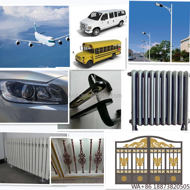 حل الخط آلة صب الألومنيوم المخصصة إنتاج صب القالب