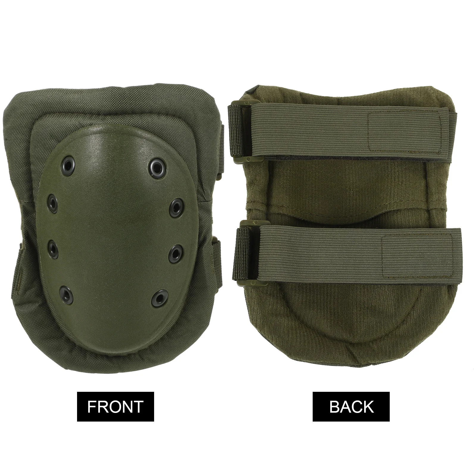 

1 set 1 Set Thickened Knee Elbow Pads Camouflage Waterproof Sponge Outdoor Sports Brace For Men Wear-Resistant Support