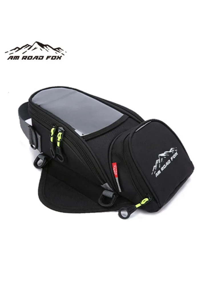 Sac de réservoir moto téléphone portable Navigation moto sac sac de carburant multifonctionnel petit réservoir d'huile paquet moto sac