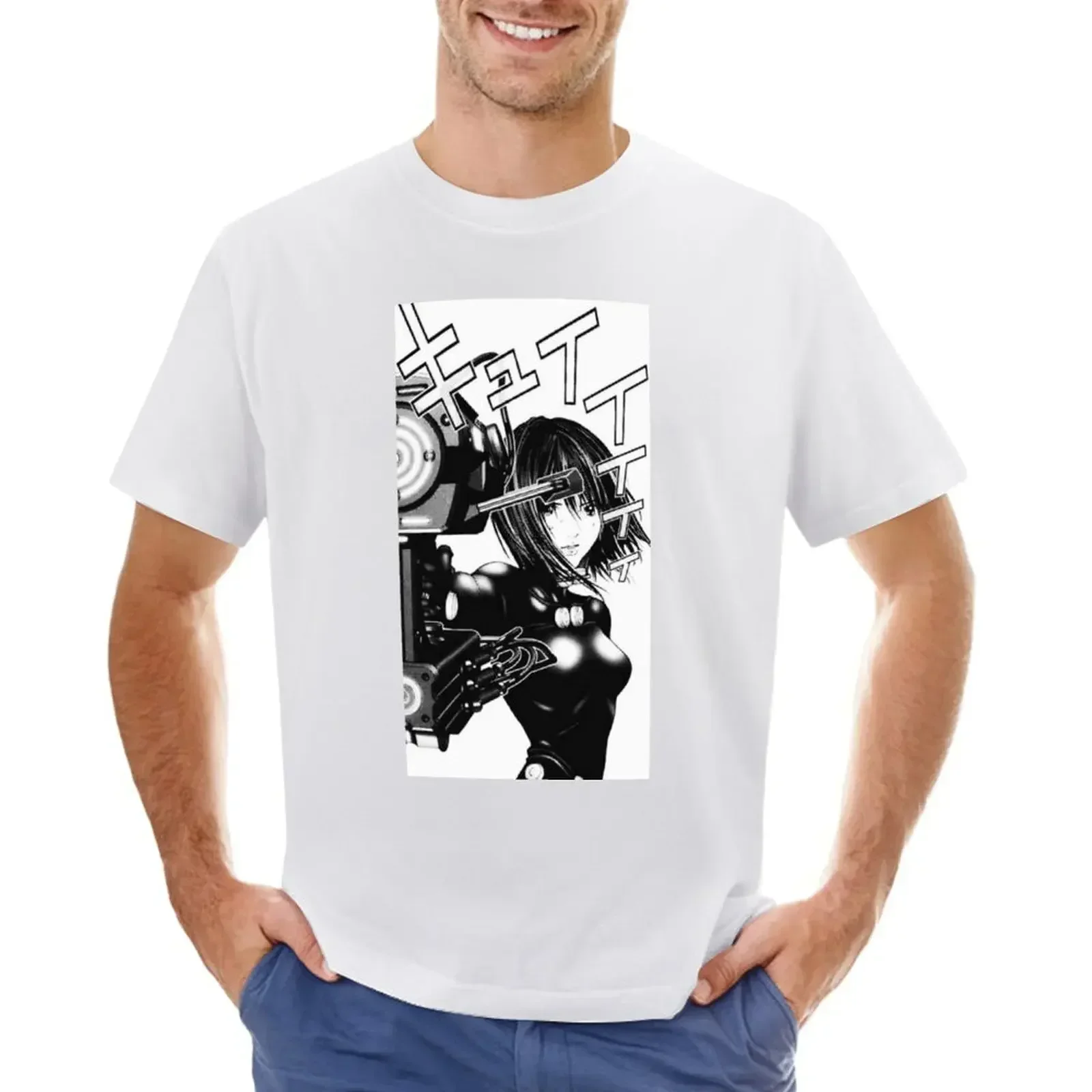 GANTZ GIRL 8 T-Shirt sports fans custom t shirt t shirts men