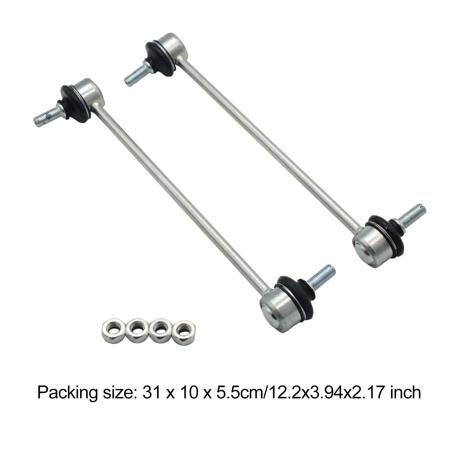 2 Stuks Front Sway Bar Stabilizer Link Accessoire 31351095694 Praktische Professionele Onderdelen Premium Vervangen Hoge Prestaties