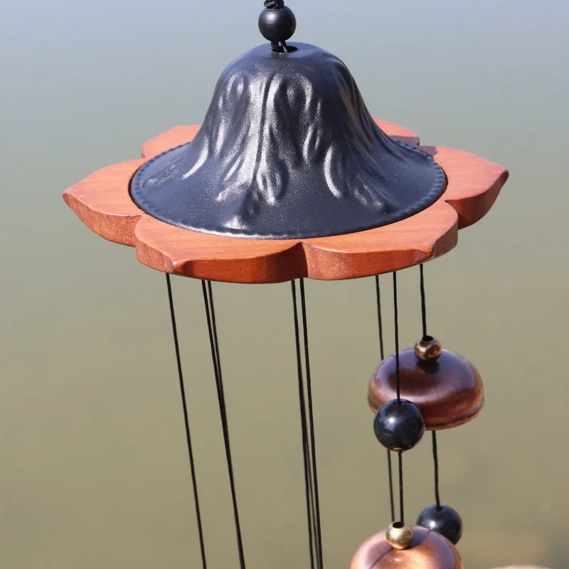 Butterfly love flower wind chimes pendant outdoor healing department living room bedroom fringed summer and wind grass gift door