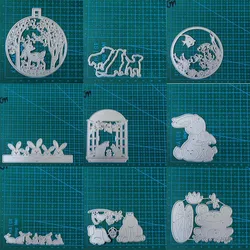 animal metal cutting dies mold Scrapbooking decoration paper craft knife mould blade punch template Embossing stencils