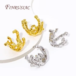 18K Gold Plated Large Beads Caps For DIY Beading Jewelry Accessories Findings Wholesale Brass Flower Caps For Beads