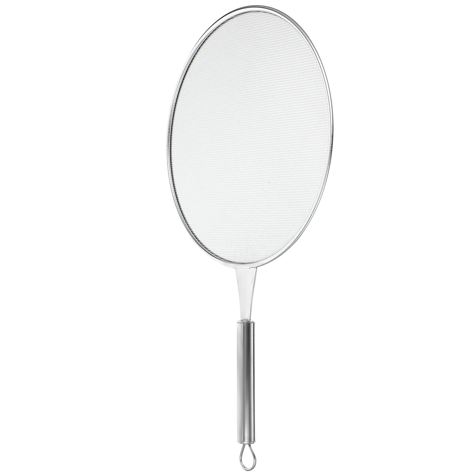 

25Cm Fine Mesh Screen Stainless Steel Oil Guard Handle Cooking Pan Screen Grease Splatter Guardreusabledense Meshmesh Splatter