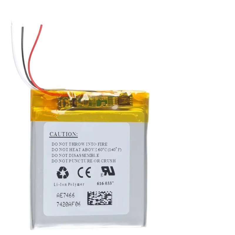 Free Tools 616-0337 Replacement Battery For Apple ipod Nano 3 3G 3rd 3Gen Generation 3TH MP3 A1236 Nano3 Battery
