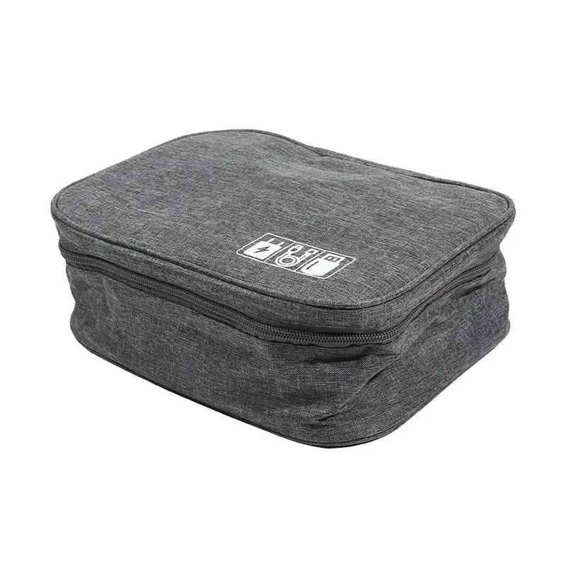 Cable Storage Bag Organizer Digital Electronic Organizer Portable USB Data Line Charger Plug Storage Bags Travel Cable Organizer