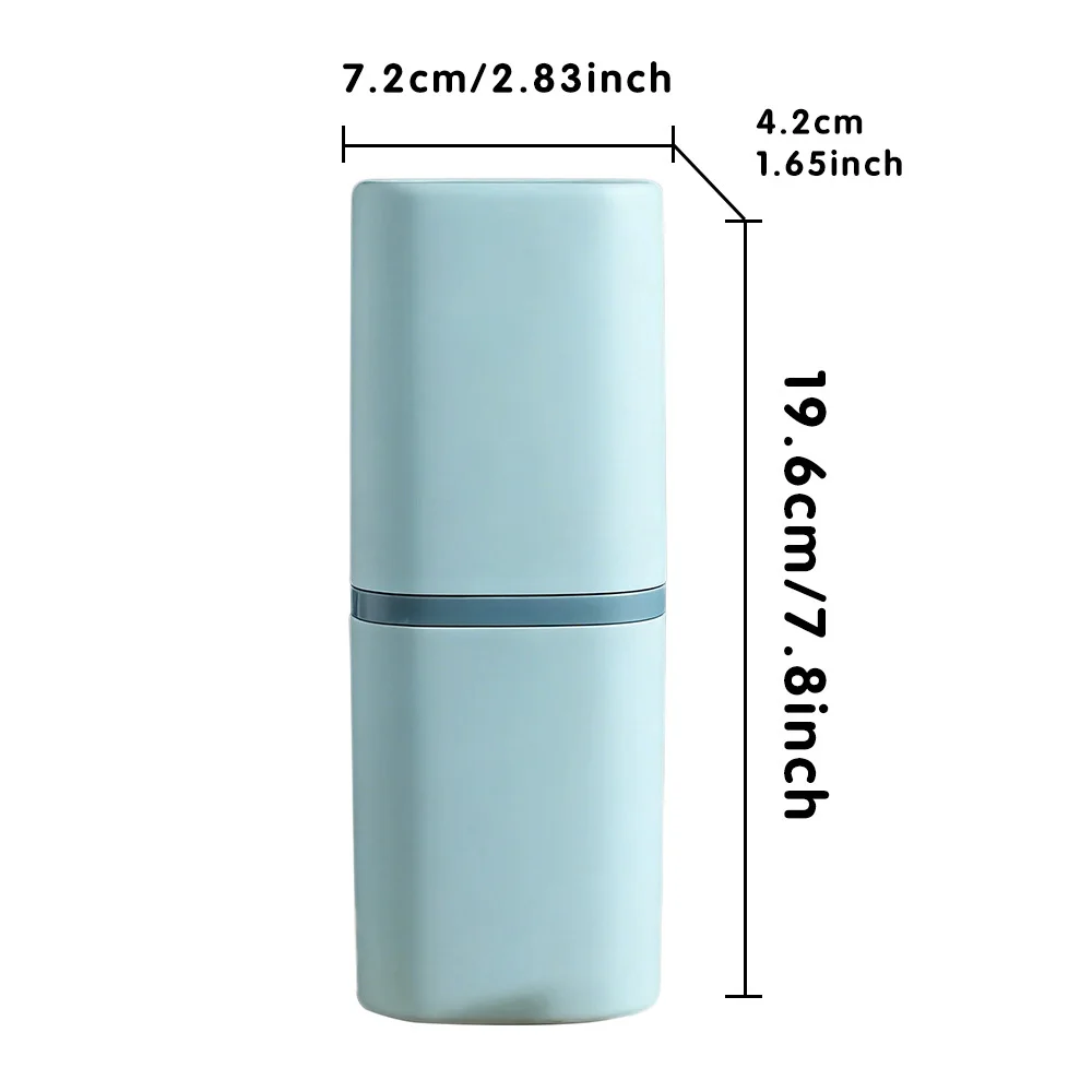 Home Rinse Cup Toothbrush Cup Tooth Toothpaste Storage Box for Travel Camping  Accessories Initial Name Gold Letters Pattern