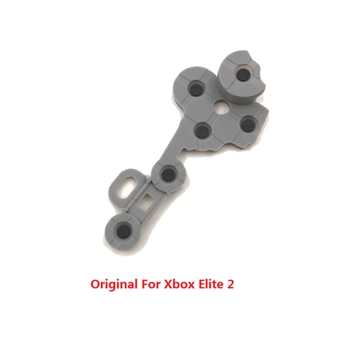 Imagen 2 del producto 2 uds goma conductora para Xbox One Slim Xbox Series S X controlador mango almohadilla de botón pegamento conductor accesorios de reparación de Gamepad