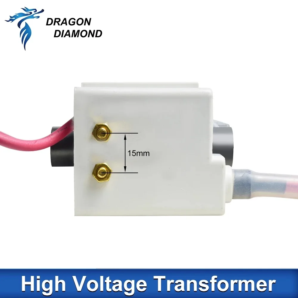 DRAGON DIAMOND 50W High Voltage Flyback Transformer Laser Engraver Universal For CO2 Laser Power Supply