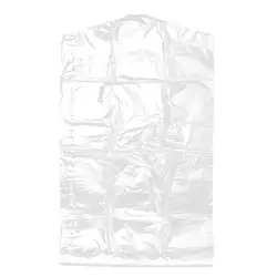 50Pcs/30pcs Isolation Suit Garment Covers Clear Garment Bag Plastic Clothes Dustproof Cover Closet Storage Tote Clothing Bag