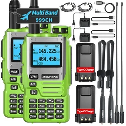 1/2PCS Baofeng UV K61 Walkie Talkie Multi Band Wireless Copy Frequency Type-C Long Range Upgraded UV-5R UV 5RH K5(8) Ham Radio