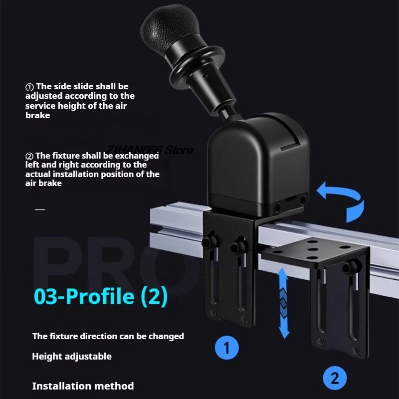 محاكاة سباق السيارات شاحنة فرامل الهواء لعبة مكابح الهواء تأثير الصوت PC-USB لشاحنة ETS2 الأوروبية/الأمريكية Fo Logitech G27 G29
