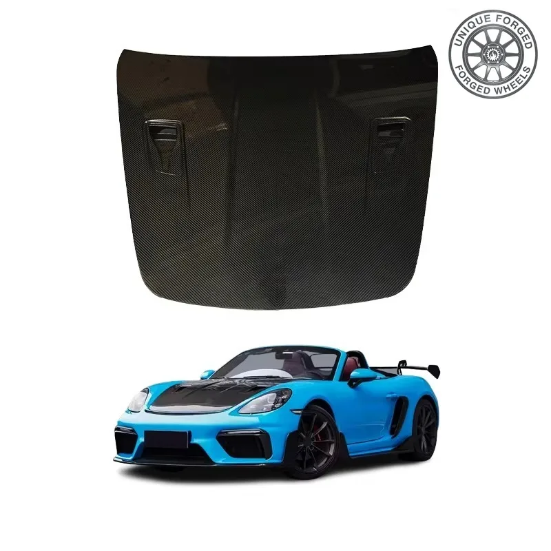 26 Style 2012-2023 Car Modification Carbon Fiber Hood Bodykit Car Hood For 718 981