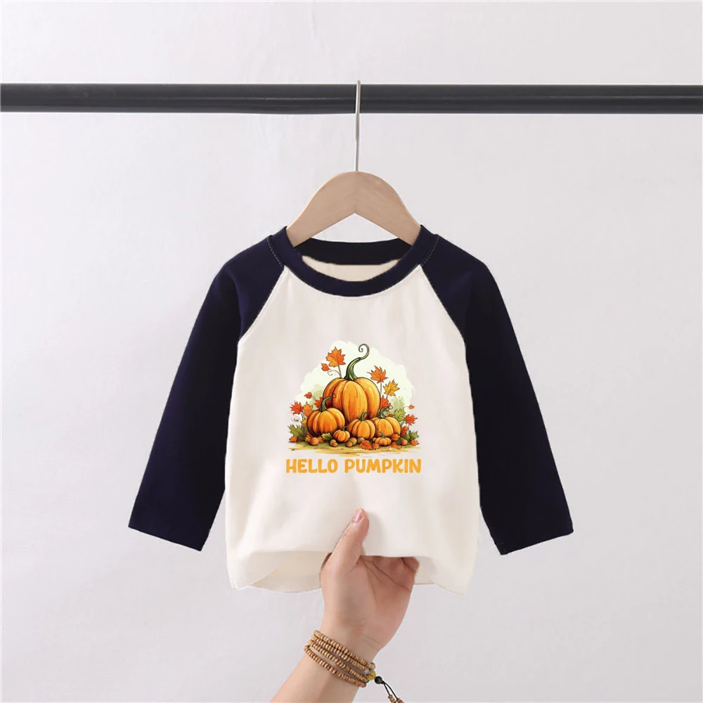 Tis' The Season Kids Baseball Shirt Retro Fall Girls Tee Cute Thanksgiving Toddler Top Natural Toddler Tee Autumn Clothes image 2
