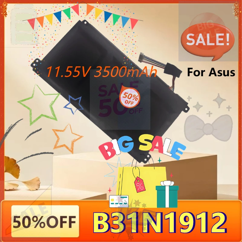 

B31N1912 42Wh Laptop Battery for Asus VivoBook 14 E410MA-EK018TS E510KA L410MA EK018TS F414MA E510MA R522MA L510MA C31N1912