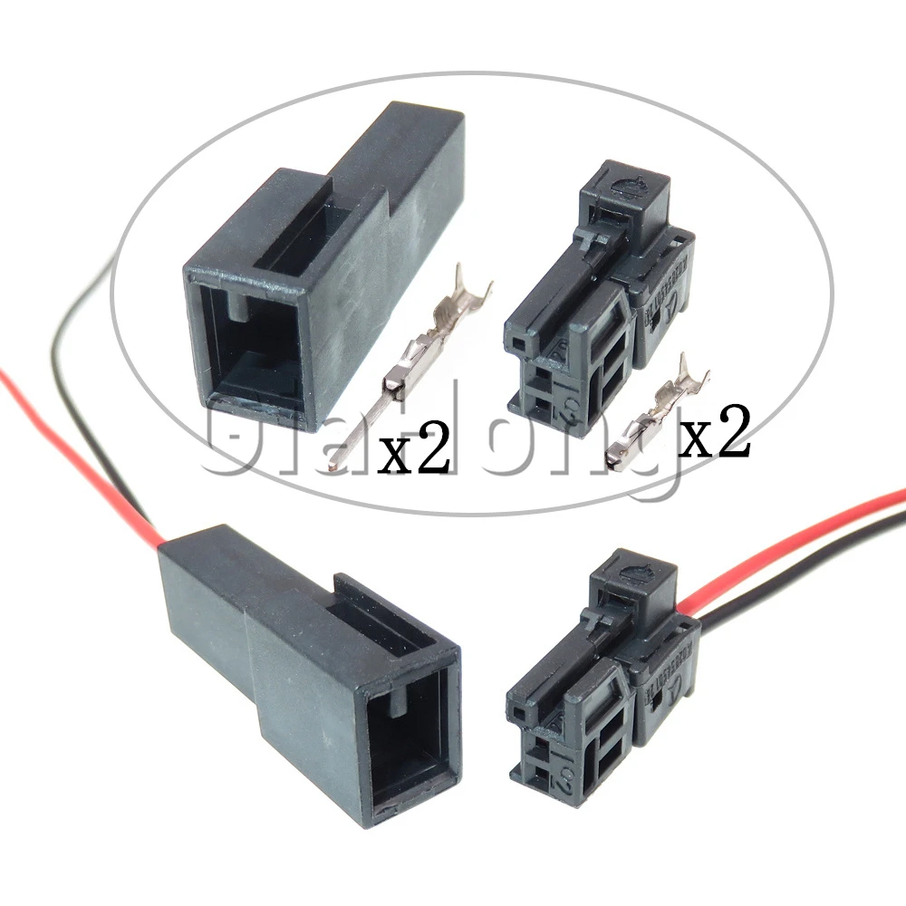 1 Set 2 Ways A02854501 1-1563634-1 AC Assembly Auto Cable Socket for Benz 1-1418639-5 Car Gateway CAN Connector