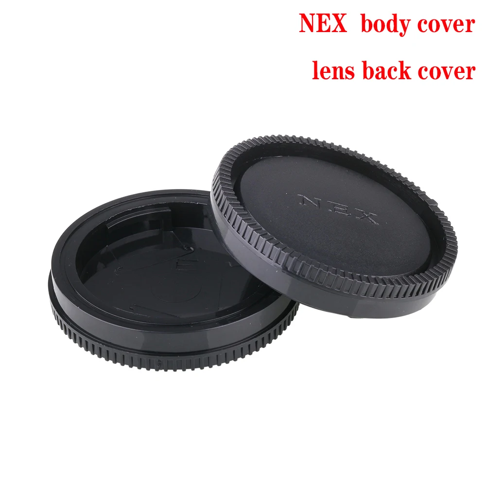 Camera Rear Lens Cap  Cover /Body Front Cover Kit for Sony E Mount NEX Nex-3 NEX-5/6/7 A7 A7r A7s A3000 A5000 a5100 A6000 a6300