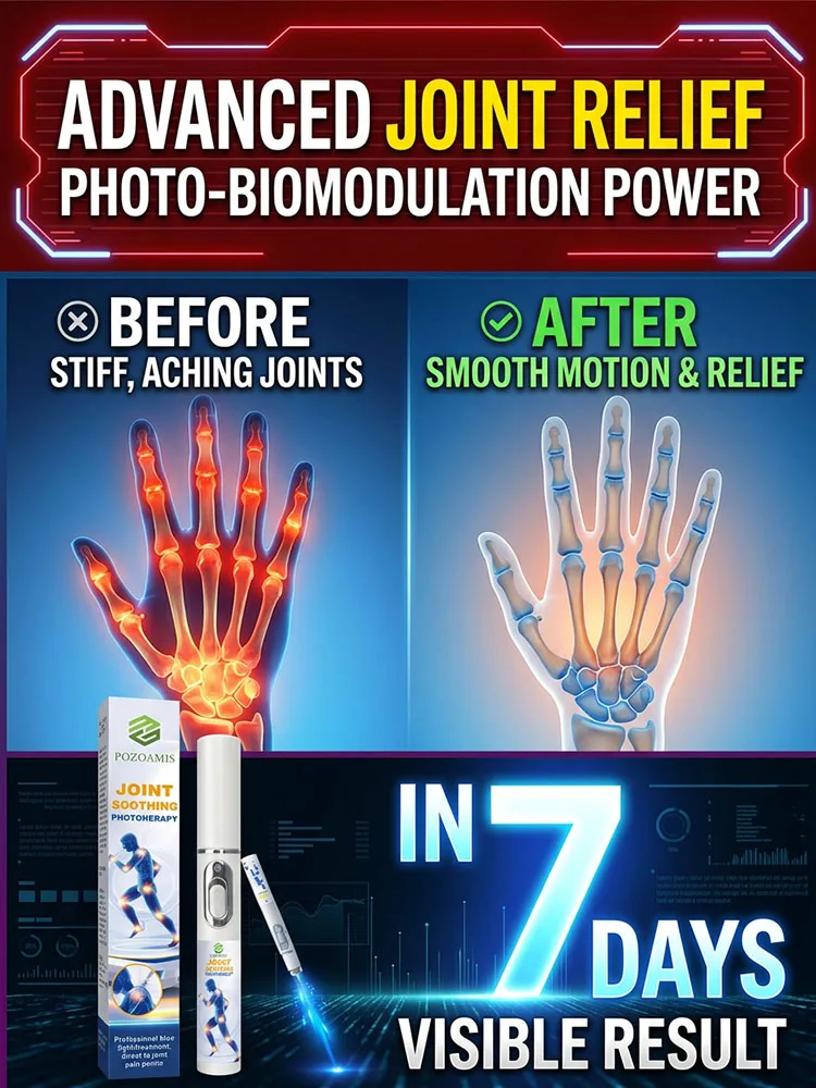 

Scientific laser therapy relieves joint discomfort and makes life more comfortable.