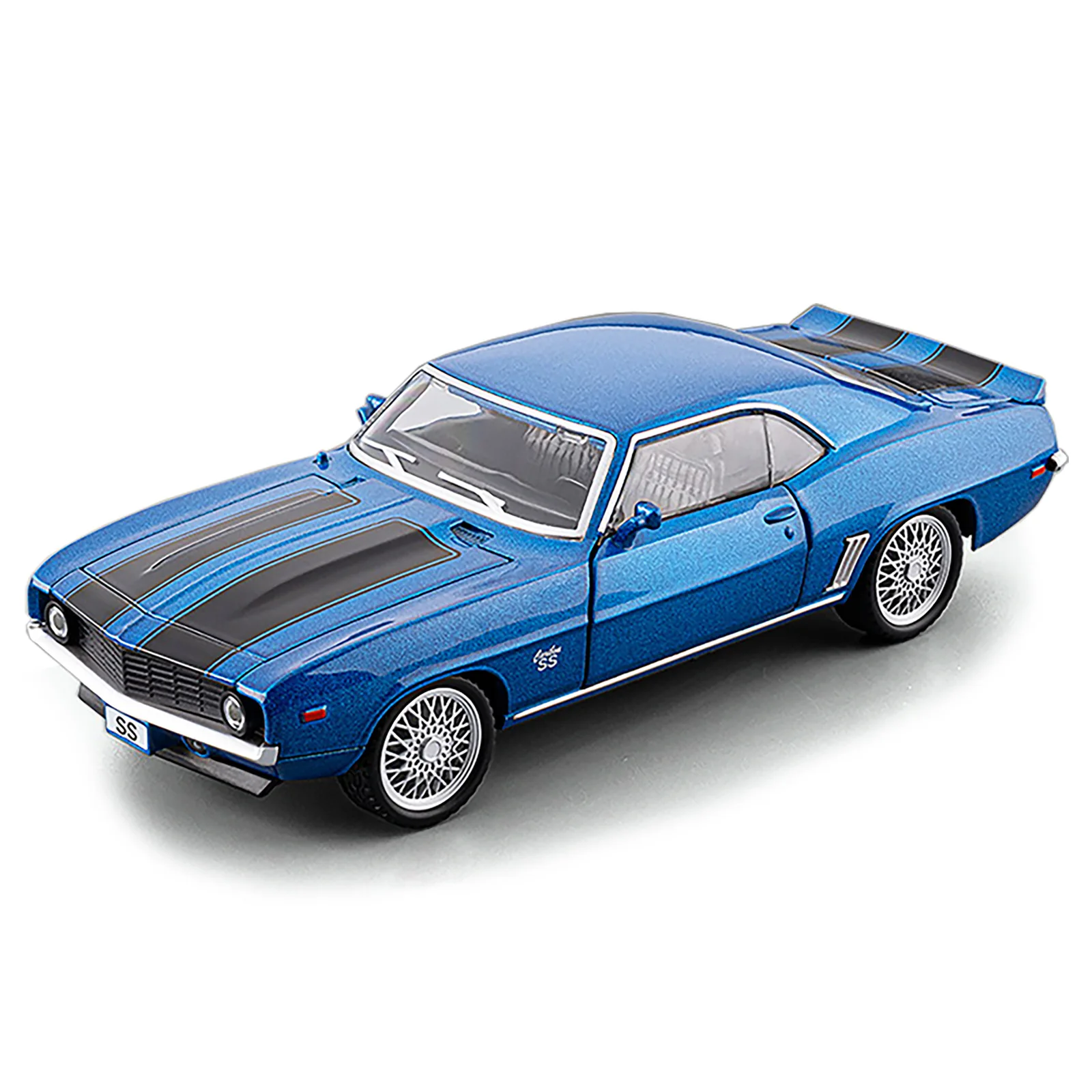 1:32 SS Supercar Alloy Car Model Sound and Light Pull Back Children's Toy Collectibles Birthday gift