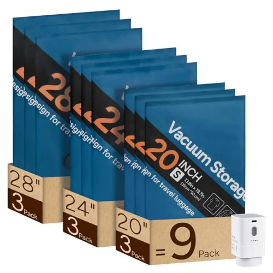 

Усовершенствованные вакуумные компрессионные пакеты для путешествий из ткани Оксфорд 2026 года с защитой конфиденциальности, экономящие место для багажа и чемоданов