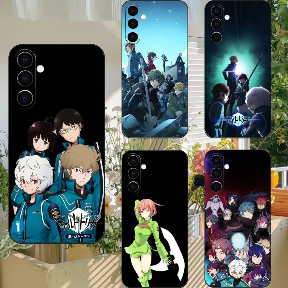 Mushoku Tensei Jobless Reincarnation Shatterproof TPU Printed Phone Case For Samsung Galaxy A73/A72/A71/A53/A52/A51/A22/A91/A80