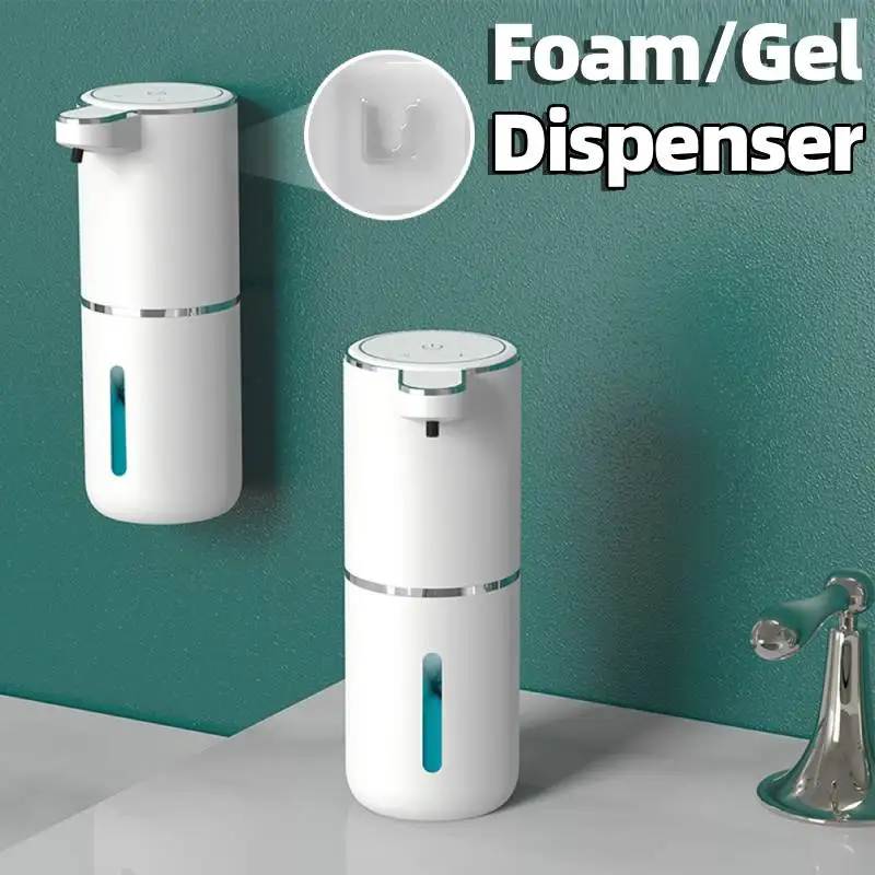 

Дозатор для жидкого мыла 380 мл с 4-уровневой регулировкой пены, умный сенсорный дозатор мыла, перезаряжаемый, для ванной и кухни