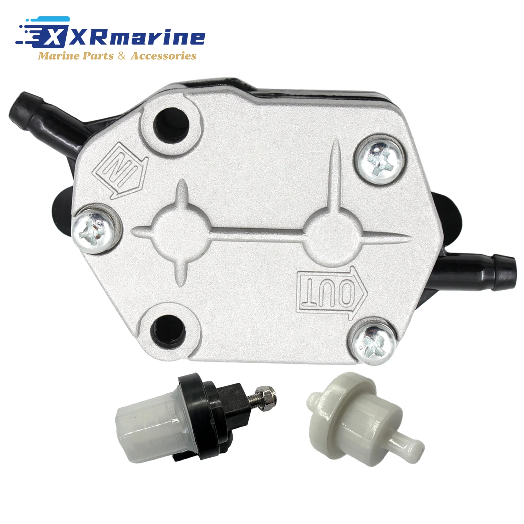 

Outboard Fuel Assy Kit with Fuel Pump 15100-94300 Filter 15410-98500 15410-95540 Fits for Suzuki 2 Str DT9.9 to DT65 Motors