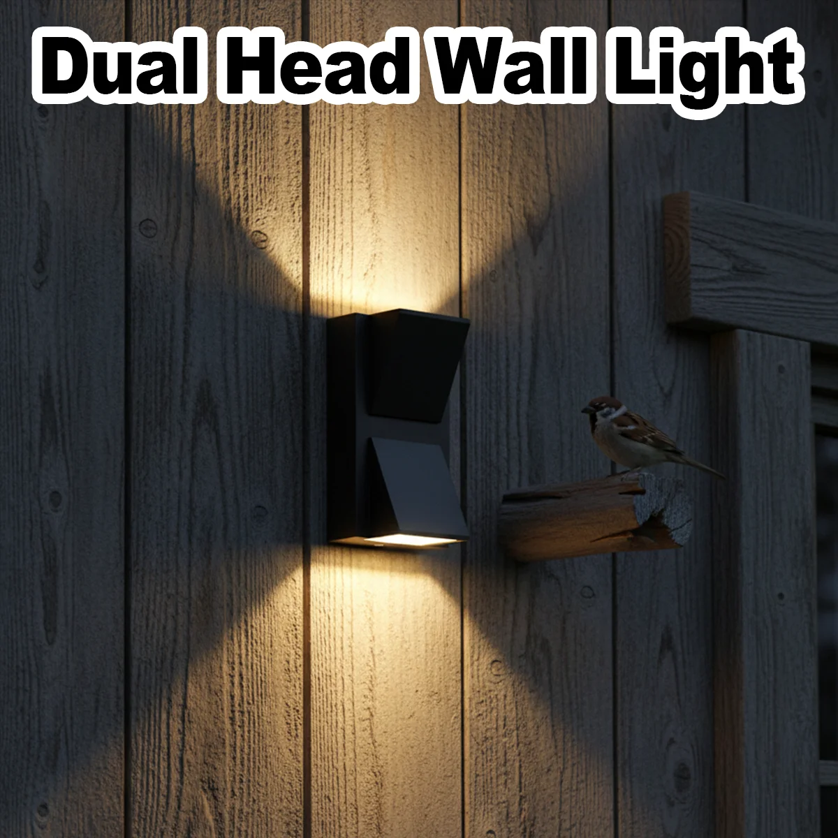 Black/White Shell Wall Light Lamp 5w Led 10w Outdoor Lighting Warm Sconce Cool White Ip65 Waterproof Porch Courtyard Up And Down