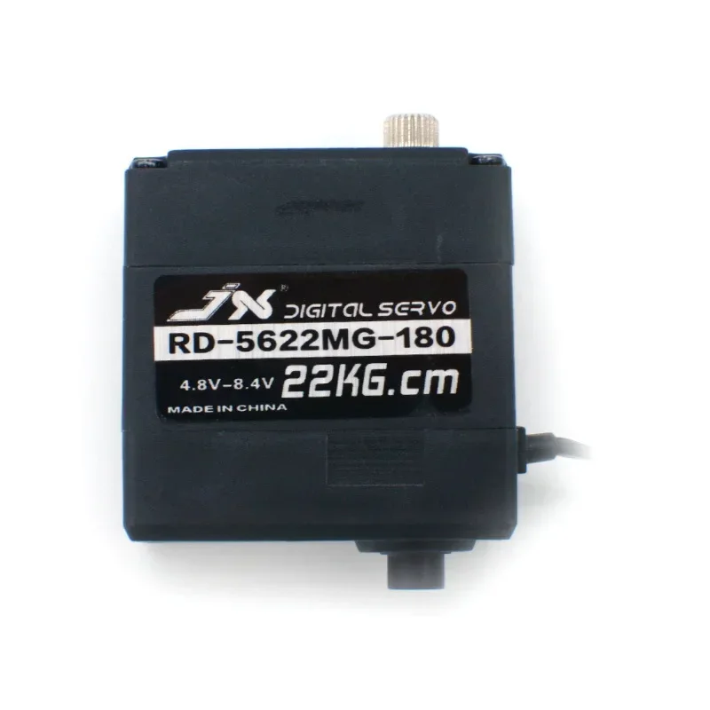 JX RD-5622MG 22 كجم 180/300 درجة الدقة ميتال جير عزم دوران كبير روبوت سيرفو محور مزدوج توجيه والعتاد #3