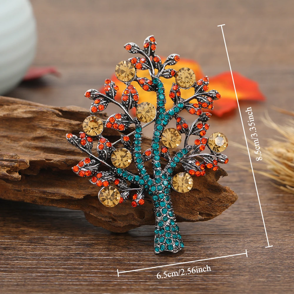 Retro Tree of Life Brooch Exqu - đánh giá và giá Luxury Lifestyle Design