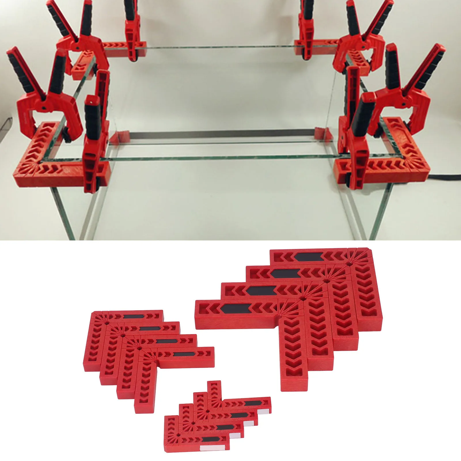 

Столярные угольники для деревообработки, зажимы для прямого угла 90 градусов, прочные пластиковые, простые в использовании, устойчивые к воздействию окружающей среды, для изготовления деревянных изделий