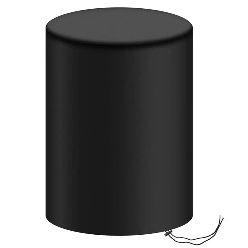 A25F-Waterproof Oxford Cloth 420D- Rain Tank Cover 55 Gallon With UV Protection And Drawstring Design