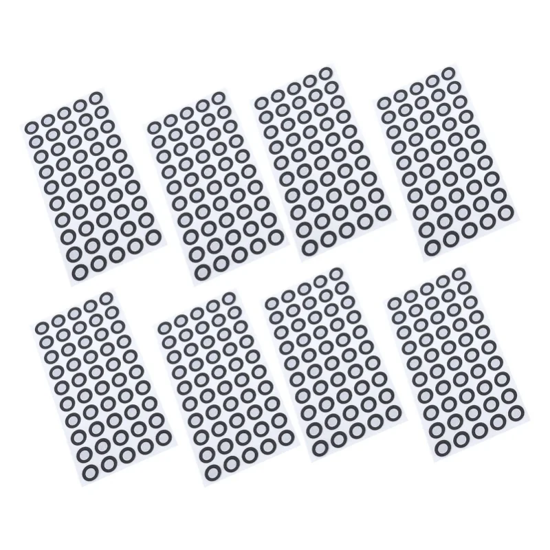 500 Pcs 3D Scanning Marker 6mm ID 10mm OD Reference Point Diffuse Reflection Markers 3D Scan Tracking Dots