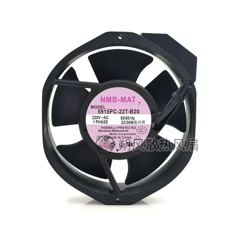 for NMB 5915PC-22T-B20 17251 17CM AC220V Cooling Fan