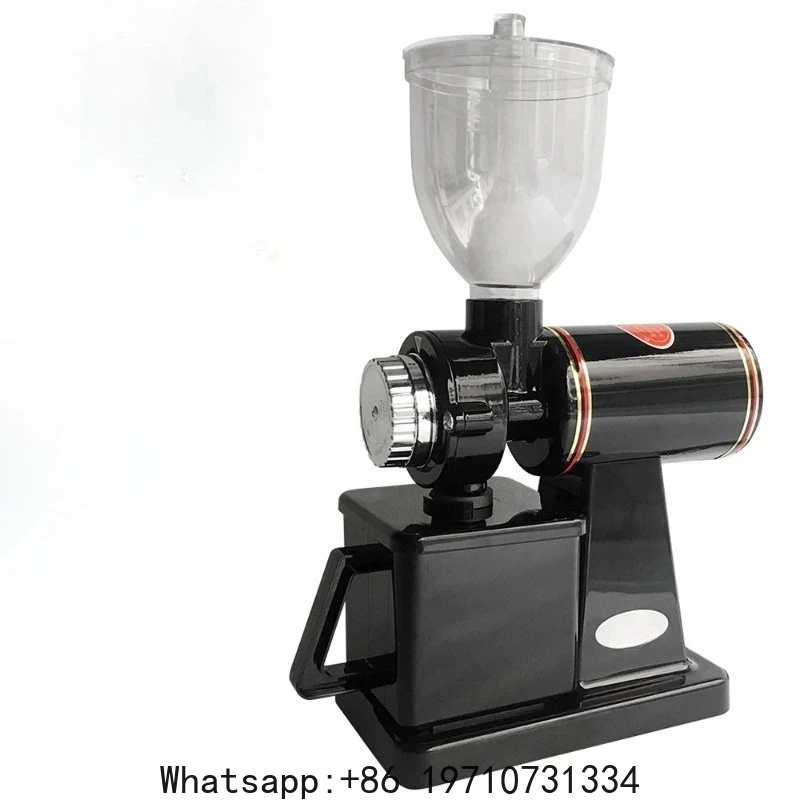 

Electric Coffee Grinder 600N Coffee Mill Machine Coffee Bean Grinder Machine Flat Burrs Grinding Machine 100W Red/Black
